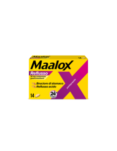 MAALOX REFLUSSO 14 COMPRESSE GASTRORESISTENTI 20MG