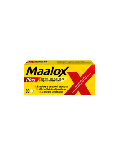 MAALOX PLUS 30 COMPRESSE MASTICABILI