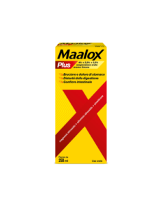 MAALOX PLUS 4+3,5+0,5% SOSPENSIONE ORALE AROMA LIMONE 250ML