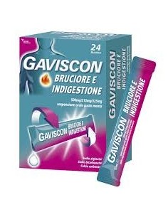 GAVISCON BRUCIORE E INDIGESTIONE 24 BUSTINE