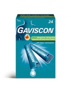 GAVISCON 24 BUSTINE AROMA MENTA  500+267MG/10ML