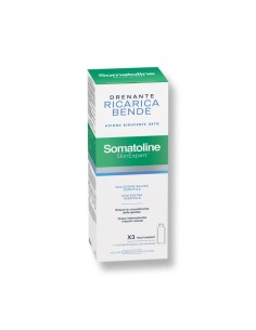 SKIN EXPERT SOMATOLINE BENDE SNELLENTI DRENANTI KIT RICARICA 400 ML
