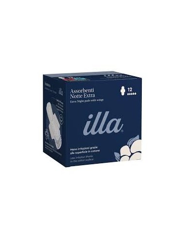 ILLA CARE ASSORBENTE NOTTE EXTRA 12 PEZZI