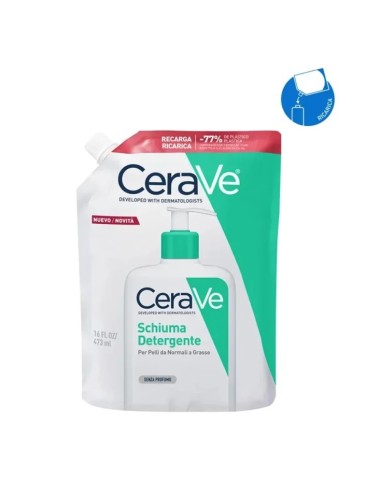 CERAVE SCHIUMA DETERGENTE RICARICA 473 ML