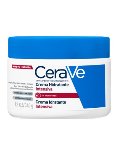 CERAVE Crema Idratante Intensiva 340g Per Pelli Molto Secche e Con Sensazione Di Prurito