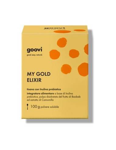 GOOVI MY GOLD ELISIR TISANA CON INULINA PREBIOTICA 100 G