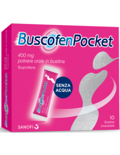 Buscofen Pocket 400mg 10 Bustine Orosolubili