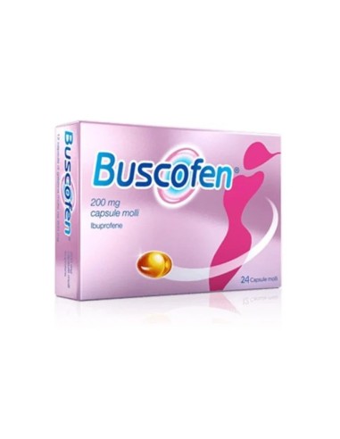 BUSCOFEN 24 CAPSULE MOLLI 200MG