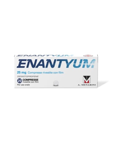 ENANTYUM ANTIDOLORIFICO 20 COMPRESSE RIVESTITE 25MG
