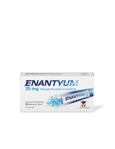ENANTYUM ANTIDOLORIFICO 10 BUSTINE SOLUZIONE ORALE 25MG 10ML