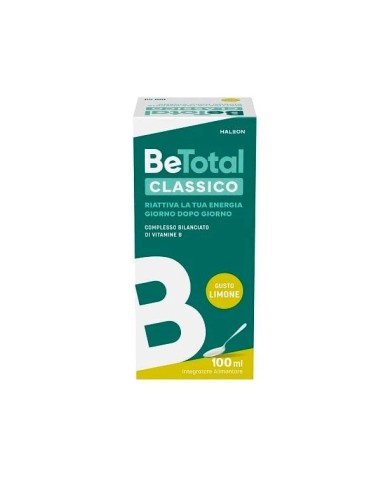 BE-TOTAL SCIROPPO GUSTO LIMONE 100 ML