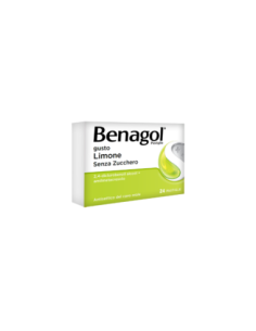 BENAGOL 24 PASTIGLIE MAL DI GOLA GUSTO LIMONE S/Z
