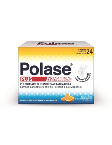 POLASE PLUS GUSTO ARANCIA 24 BUSTE GRANULATO EFFERVESCENTE