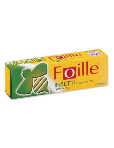 FOILLE INSETTI CREMA DERMATOLOGICA 15G 0,5%