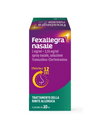 FEXALLEGRA SPRAY NASALE ALLERGIA FLACONE 10ML