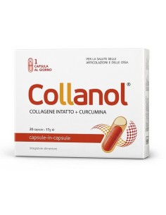 Collanol 20 Capsule – Integratore per Articolazioni con Collagene e Supporto Cartilagine