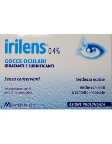 IRILENS GOCCE OCULARI 10 FLACONCINI 0,5 ML COLLIRIO
