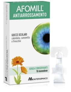AFOMILL ANTIARROSSAMENTO SENZA CONSERVANTI 10 FIALE 0,5ML COLLIRIO