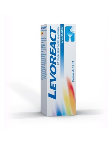 LEVOREACT SPRAY NASALE ANTISTAMINICO 10ML 0,5MG