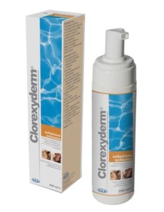 CLOREXYDERM SOLUZIONE SCHIUMA PER ANIMALI 200 ML