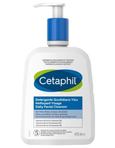 CETAPHIL DETERGENTE QUOTIDIANO VISO 470 ML