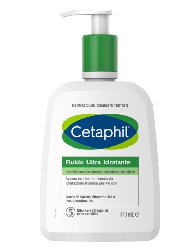 CETAPHIL FLUIDO ULTRA IDRATANTE PELLI MOLTO SECCHE 470 ML