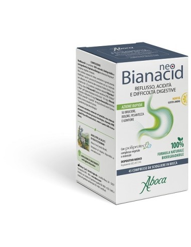 NEOBIANACID 45 COMPRESSE LIMONE ANTIREFLUSSO