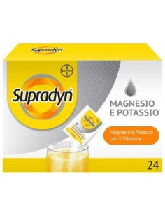 SUPRADYN MAGNESIO POTASSIO INTEGRATORE DI VITAMINE 24 BUSTINE