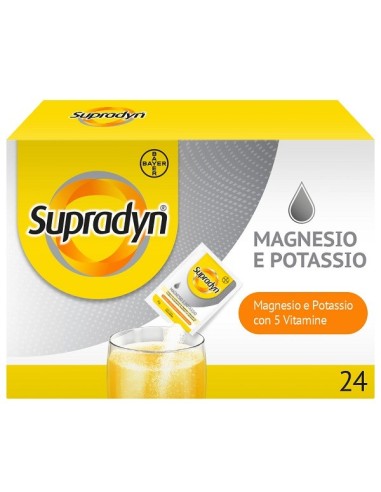 SUPRADYN MAGNESIO POTASSIO INTEGRATORE DI VITAMINE 24 BUSTINE