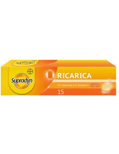 SUPRADYN RICARICA 15 COMPRESSE EFFERVESCENTI VITAMINE E SALI MINERALI
