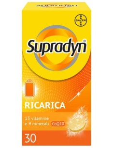 SUPRADYN RICARICA 30 COMPRESSE EFFERVESCENTI VITAMINE E MINERALI