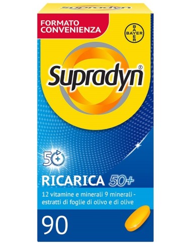 SUPRADYN RICARICA 50+ 90 COMPRESSE VITAMINE E MINERALI