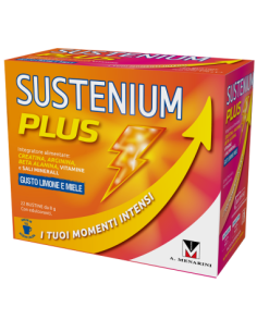 SUSTENIUM PLUS LIMONE MIELE 22 BUSTINE VITAMINE E MINERALI