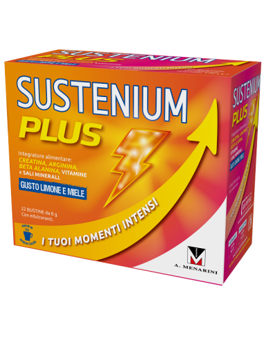 SUSTENIUM PLUS LIMONE MIELE 22 BUSTINE VITAMINE E MINERALI
