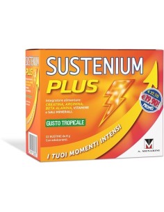 SUSTENIUM PLUS GUSTO TROPICALE 22 BUSTINE VITAMINE E MINERALI