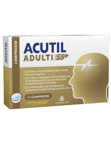 ACUTIL ADULTI 55+ 24 COMPRESSE