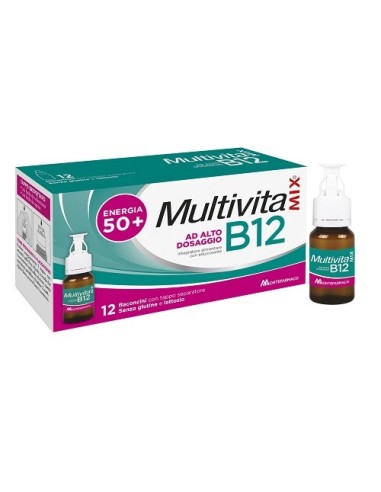 MULTIVITAMIX VITAMINA B12 12 FLACONCINI