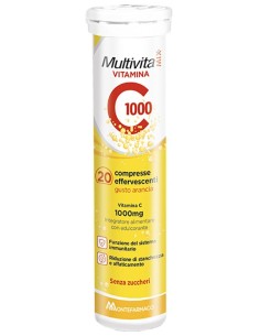 MULTIVITAMIX VITAMINA C 1000 20 COMPRESSE EFFERVESCENTI