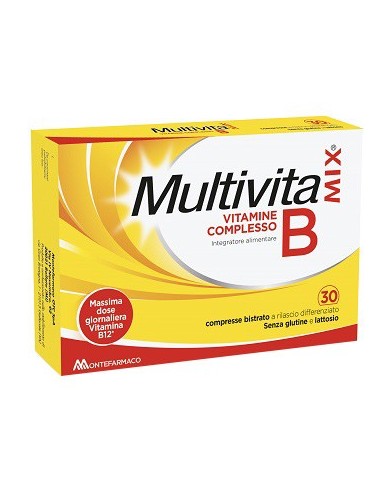 MULTIVITAMIX VITAMINA COMPLESSO B 30 COMPRESSE BISTRATO