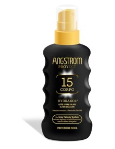 ANGSTROM PROTECT HYDRAXOL LATTE SPRAY SOLARE PROTEZIONE 15 175 ML