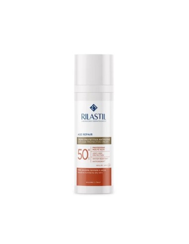 RILASTIL SUN SPF50+ AGE REPAIR CREMA SOLARE ANTIRUGHE 50 ML