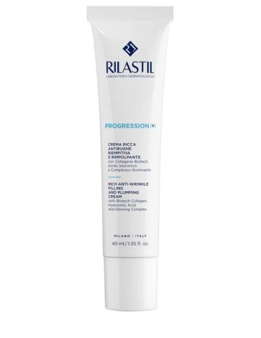 RILASTIL PROGRESSION CREMA RICCA ANTIRUGHE RIEMPITIVA RIMPOLPANTE 40 ML