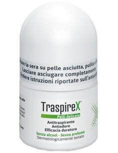 TRASPIREX PELLI DELICATE DEODORANTE ROLL-ON 20 ML