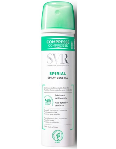 SVR SPIRIAL SPRAY VEGETAL DEODORANTE 75ML