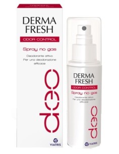 DERMAFRESH ODOR CONTROL SPRAY NO GAS DEODORANTE 100ML