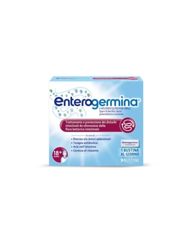ENTEROGERMINA FERMENTI SOSPENSIONE ORALE 9 BUSTINE 6MLD/2G