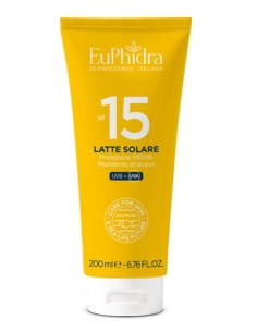 EUPHIDRA LATTE SOLARE SPF15 200 ML