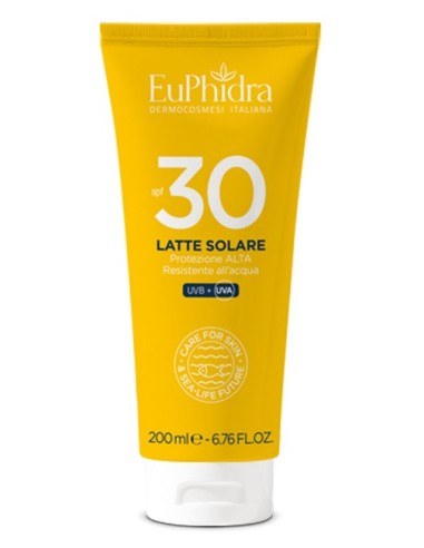 EUPHIDRA LATTE SOLARE SPF30 200ML