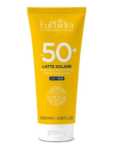 EUPHIDRA LATTE SOLARE SPF50+ 200ML