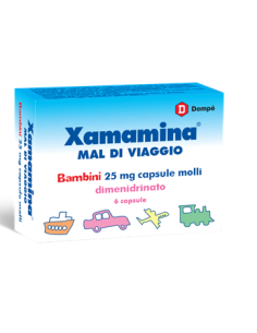 XAMAMINA MAL DI VIAGGIO BAMBINI 6 CAPSULE
